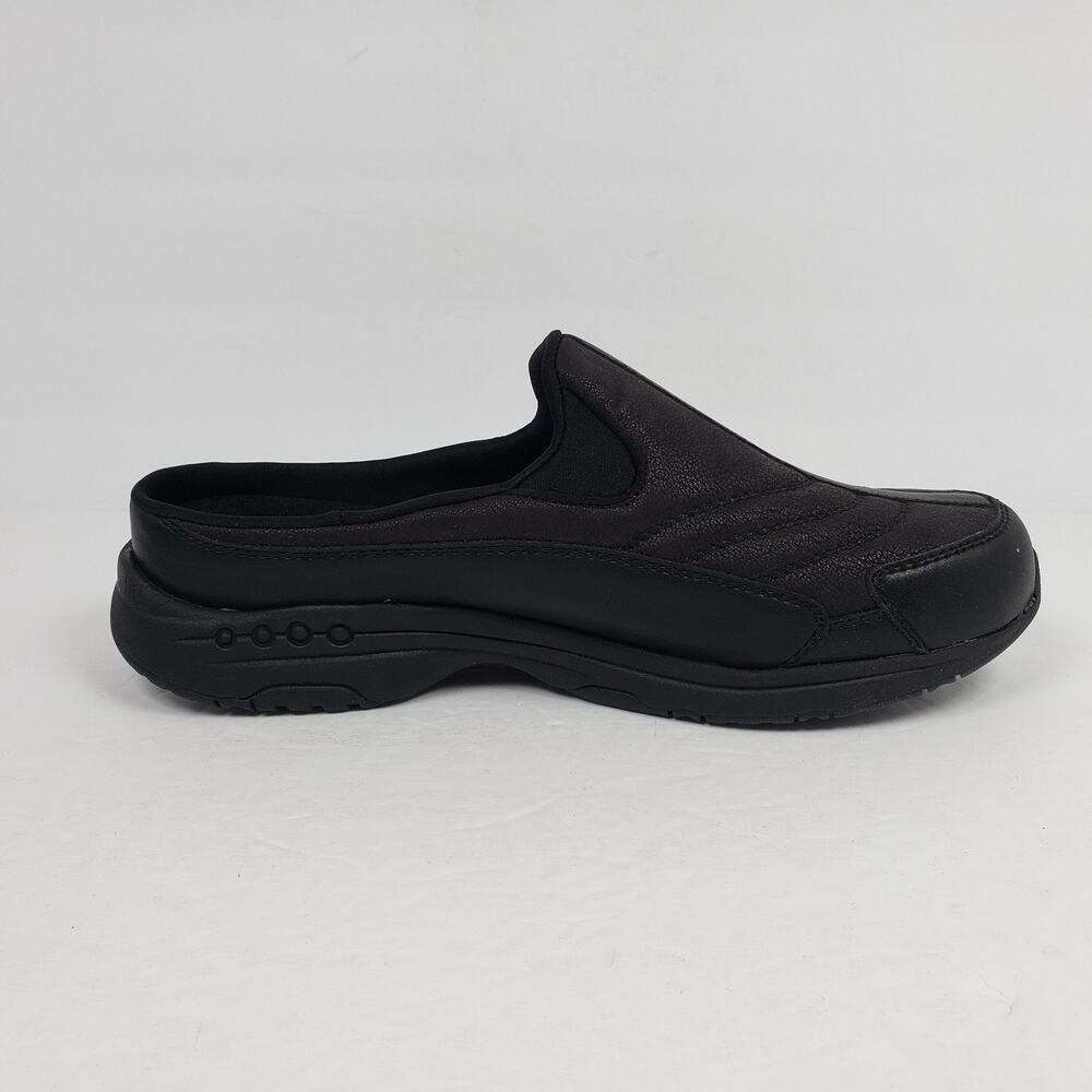 Easy Spirit Travel Time Womens Size 9 WW Black Slip On Mule Sneaker Shoes - Picture 4 of 14